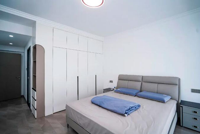 93㎡極簡風實用戶型,有一種幸福叫寬敞與干凈